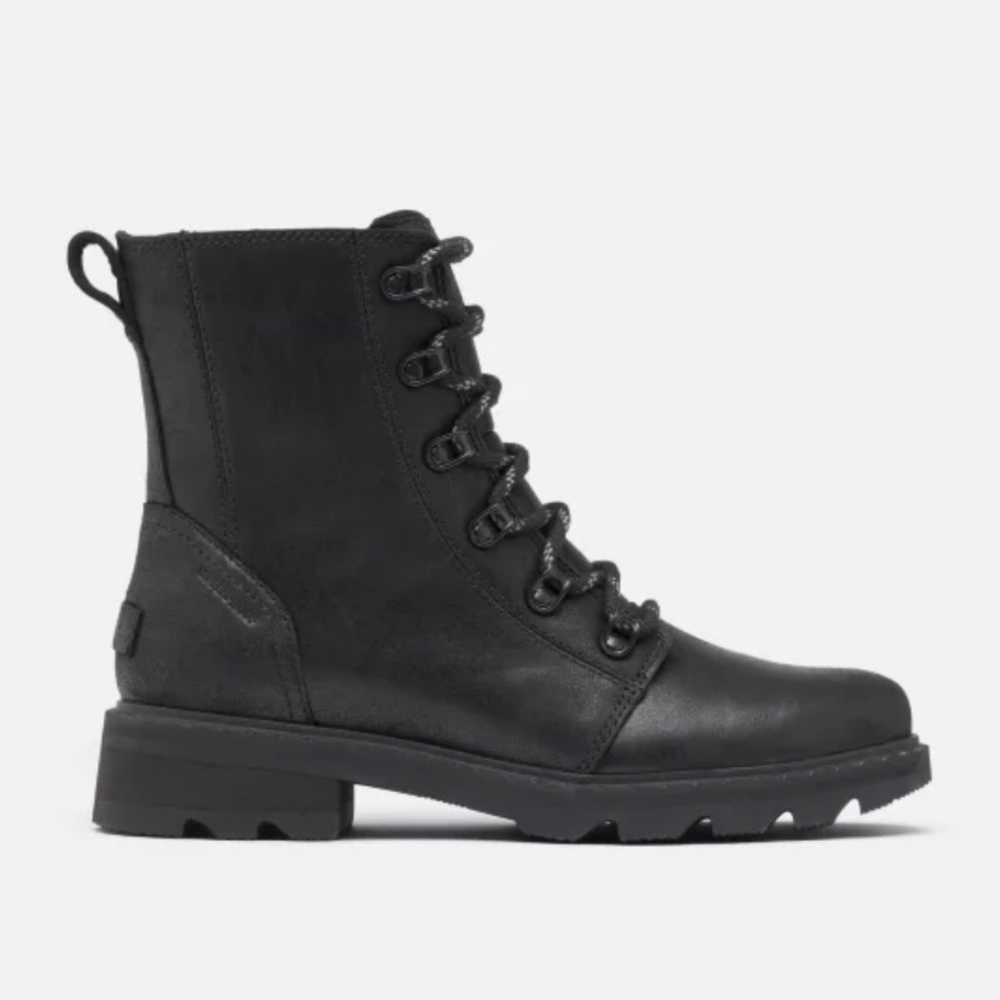 Sorel Lennox Boots in Black Leather